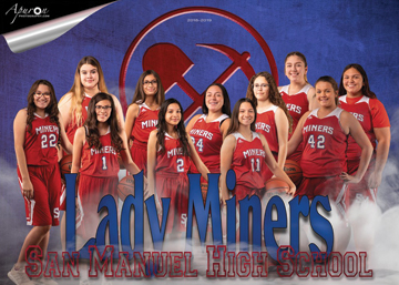 San Manuel Jr/Sr High School JV Girls Basketball 2018-2019