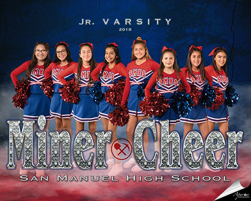 Fall Junior High Cheer Team